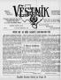 Newspaper: Věstník (West, Tex.), Vol. 47, No. 5, Ed. 1 Wednesday, February 4, 19…