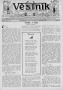 Newspaper: Věstník (West, Tex.), Vol. 21, No. 28, Ed. 1 Wednesday, May 24, 1933