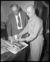 Photograph: [Governor Coke Stevenson and General Walter Krueger, 36th Infantry Di…