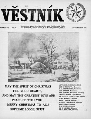Věstník (West, Tex.), Vol. 53, No. 51, Ed. 1 Wednesday, December 22, 1965