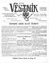 Thumbnail image of item number 1 in: 'Věstník (West, Tex.), Vol. 47, No. 2, Ed. 1 Wednesday, January 14, 1959'.