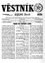Newspaper: Věstník (West, Tex.), Vol. 66, No. 49, Ed. 1 Wednesday, December 6, 1…