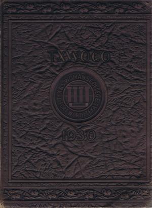 Primary view of object titled 'TXWOCO, Yearbook of Texas Woman's College, 1930'.