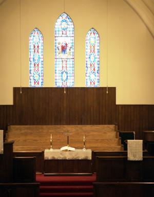 [Sanctuary at First United Methodist Church]