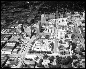 Aerial View of Downtown Austin