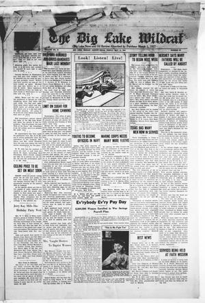 The Big Lake Wildcat (Big Lake, Tex.), Vol. 17, No. 28, Ed. 1 Friday, May 14, 1943