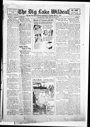 The Big Lake Wildcat (Big Lake, Tex.), Vol. 22, No. 2, Ed. 1 Friday, December 13, 1946