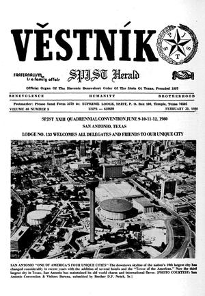 Věstník (West, Tex.), Vol. 68, No. 8, Ed. 1 Wednesday, February 20, 1980