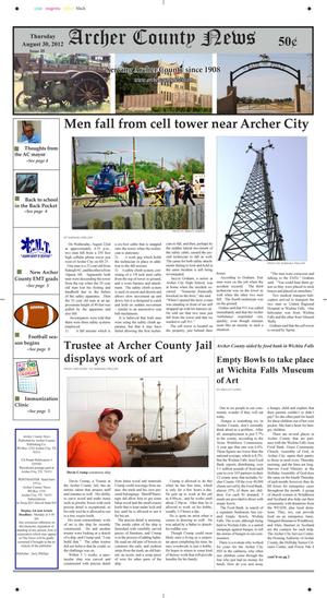 Archer County News (Archer City, Tex.), Vol. 104, No. 35, Ed. 1 Thursday, August 30, 2012