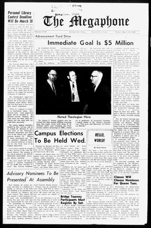The Megaphone (Georgetown, Tex.), Vol. 59, No. [20], Ed. 1 Friday, March 11, 1966