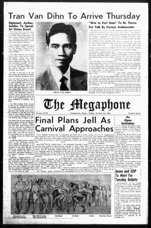 The Megaphone (Georgetown, Tex.), Vol. 58, No. 7, Ed. 1 Friday, October 23, 1964