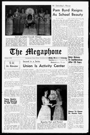 The Megaphone (Georgetown, Tex.), Vol. 59, No. 10, Ed. 1 Friday, November 12, 1965