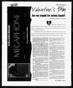 Primary view of object titled 'Megaphone (Georgetown, Tex.), Vol. 91, No. 17, Ed. 1 Thursday, February 13, 1997'.