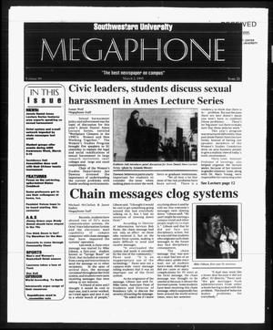 Megaphone (Georgetown, Tex.), Vol. 89, No. 21, Ed. 1 Thursday, March 2, 1995