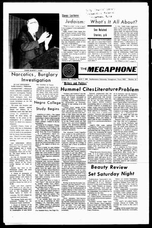 The Megaphone (Georgetown, Tex.), Vol. 62, No. 22, Ed. 1 Friday, March 7, 1969