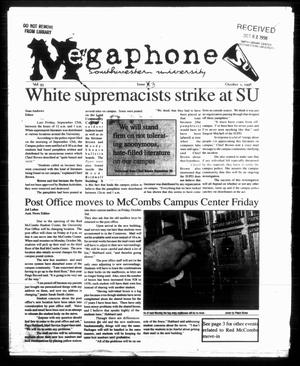 Primary view of object titled 'Megaphone (Georgetown, Tex.), Vol. 93, No. 03, Ed. 1 Thursday, October 1, 1998'.