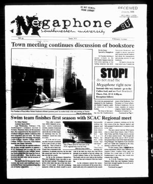Megaphone (Georgetown, Tex.), Vol. 93, No. 15, Ed. 1 Thursday, February 25, 1999