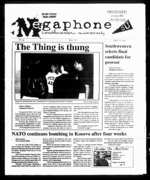 Primary view of Megaphone (Georgetown, Tex.), Vol. 93, No. 21, Ed. 1 Thursday, April 22, 1999
