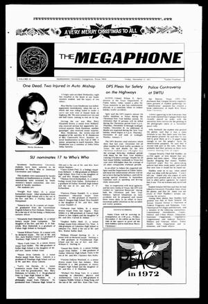 The Megaphone (Georgetown, Tex.), Vol. 65, No. 14, Ed. 1 Friday, December 17, 1971