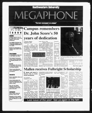 Megaphone (Georgetown, Tex.), Vol. 89, No. 28, Ed. 1 Thursday, April 27, 1995