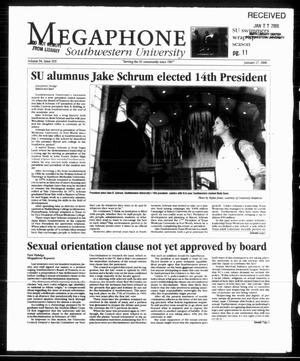 Megaphone (Georgetown, Tex.), Vol. 94, No. 13, Ed. 1 Thursday, January 27, 2000