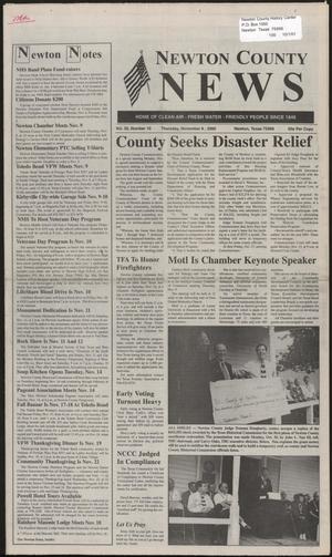 Primary view of object titled 'Newton County News (Newton, Tex.), Vol. 32, No. 15, Ed. 1 Thursday, November 9, 2000'.