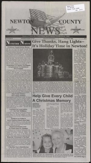 Primary view of object titled 'Newton County News (Newton, Tex.), Vol. 42, No. 20, Ed. 1 Wednesday, November 24, 2010'.