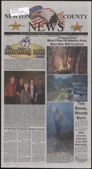 Primary view of object titled 'Newton County News (Newton, Tex.), Vol. 42, No. 48, Ed. 1 Wednesday, June 15, 2011'.