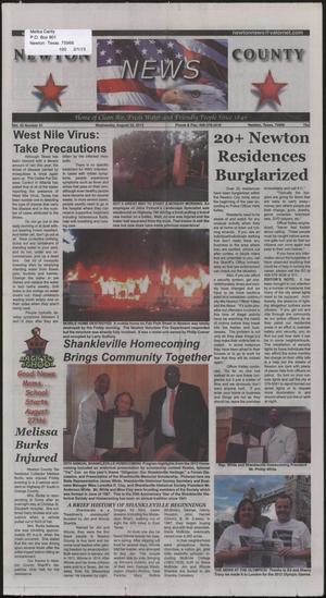 Primary view of object titled 'Newton County News (Newton, Tex.), Vol. 43, No. 51, Ed. 1 Wednesday, August 22, 2012'.
