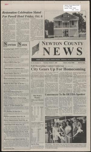 Newton County News (Newton, Tex.), Vol. 32, No. 10, Ed. 1 Thursday, October 5, 2000