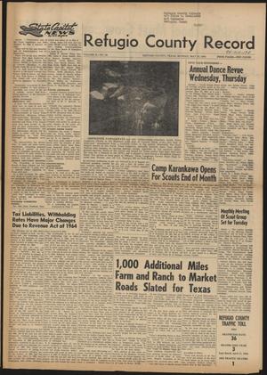 Refugio County Record (Refugio, Tex.), Vol. 10, No. 39, Ed. 1 Monday, May 18, 1964