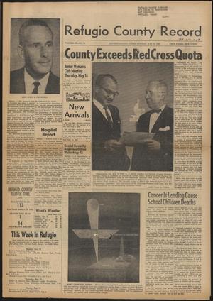 Refugio County Record (Refugio, Tex.), Vol. 9, No. 38, Ed. 1 Monday, May 13, 1963