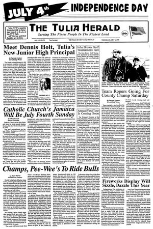 The Tulia Herald (Tulia, Tex.), Vol. 91, No. 26, Ed. 1 Thursday, July 1, 1999