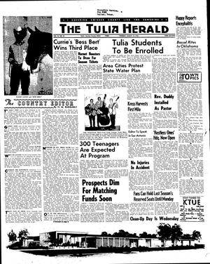 The Tulia Herald (Tulia, Tex.), Vol. 56, No. 33, Ed. 1 Thursday, August 18, 1966