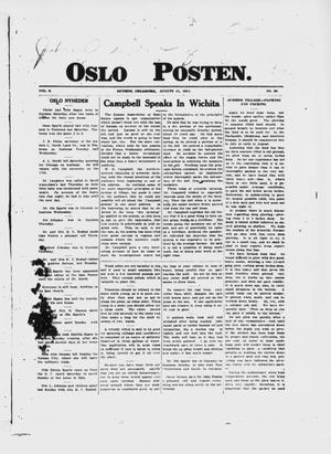 Oslo Posten. (Guymon, Okla.), Vol. 2, No. 33, Ed. 1 Friday, August 11, 1911