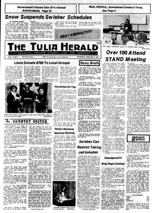 Primary view of object titled 'The Tulia Herald (Tulia, Tex.), Vol. 75, No. 5, Ed. 1 Thursday, February 3, 1983'.