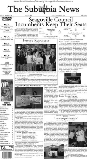 Primary view of object titled 'The Suburbia News (Seagoville, Tex.), Vol. 38, No. 25, Ed. 1 Thursday, May 14, 2009'.