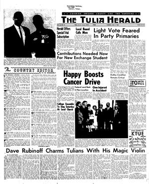 Primary view of object titled 'The Tulia Herald (Tulia, Tex.), Vol. 56, No. 18, Ed. 1 Thursday, May 5, 1966'.