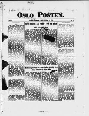 Oslo Posten. (Guymon, Okla.), Vol. 2, No. 44, Ed. 1 Friday, October 27, 1911