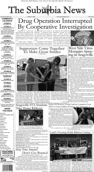 The Suburbia News (Seagoville, Tex.), Vol. 38, No. 46, Ed. 1 Thursday, October 8, 2009