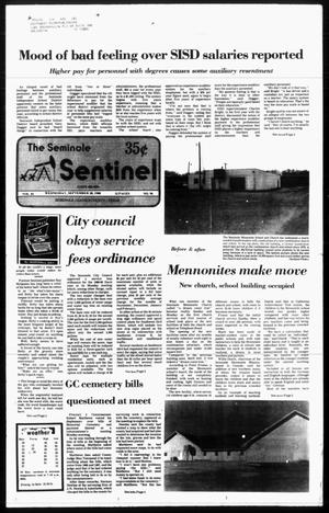 The Seminole Sentinel (Seminole, Tex.), Vol. 81, No. 96, Ed. 1 Wednesday, September 28, 1988