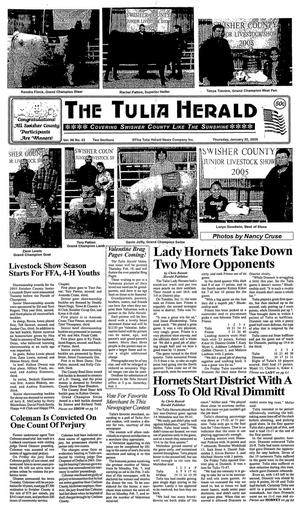Primary view of object titled 'The Tulia Herald (Tulia, Tex.), Vol. 96, No. 03, Ed. 1 Thursday, January 20, 2005'.