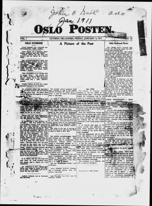 Oslo Posten. (Guymon, Okla.), Vol. 1, No. 20, Ed. 1 Friday, January 6, 1911
