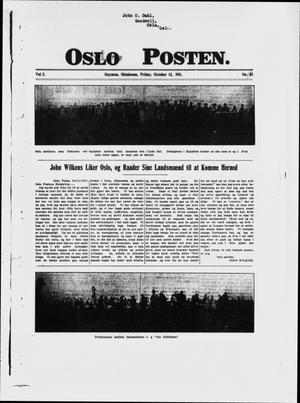Oslo Posten. (Guymon, Okla.), Vol. 2, No. 32, Ed. 1 Friday, October 13, 1911