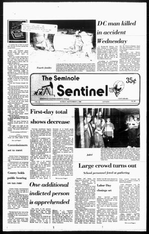The Seminole Sentinel (Seminole, Tex.), Vol. 81, No. 89, Ed. 1 Sunday, September 4, 1988