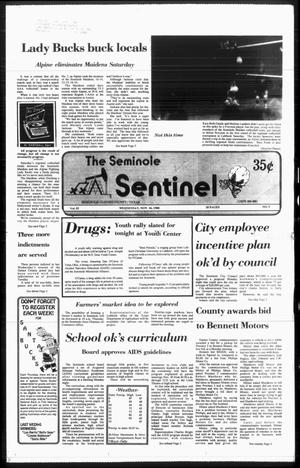 The Seminole Sentinel (Seminole, Tex.), Vol. 82, No. 5, Ed. 1 Wednesday, November 16, 1988