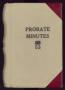Primary view of Travis County Probate Records: Probate Minutes 53