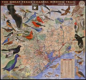Primary view of object titled 'The Great Texas Coastal Birding Trail: Upper Texas Coast'.