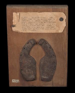 Primary view of object titled 'Ox Shoes'.