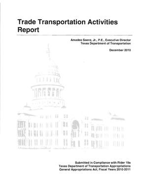 Trade Transportation Activities Report